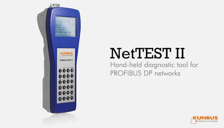 Change a device’s PROFIBUS address using the Nettest II handheld PROFIBUS tester