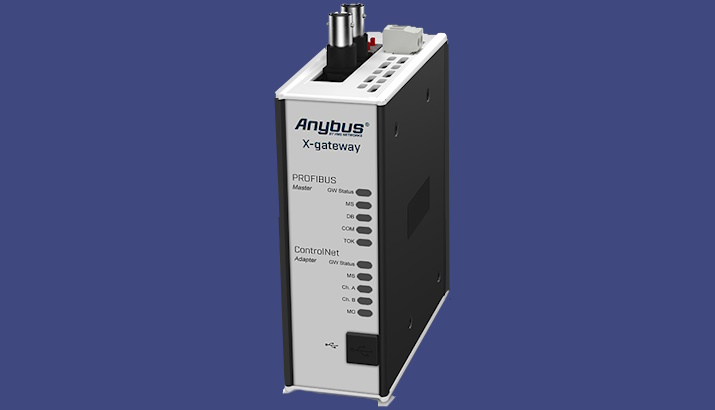 Converting PROFIBUS to ControlNet with Anybus at a smelter