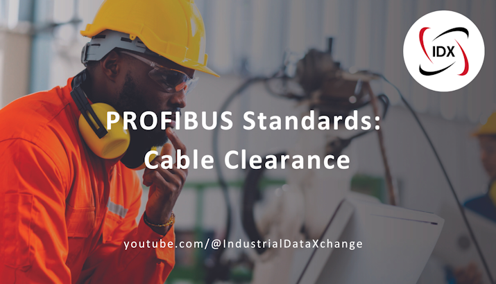 PROFIBUS Standards: Cable Clearance
